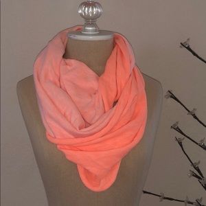 Neon Orange Infinity Scarf